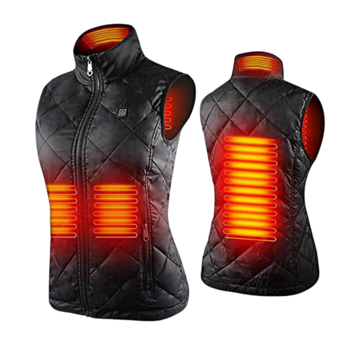 Women's Heated Vest – Electric Slim-Fit Warming Gilet