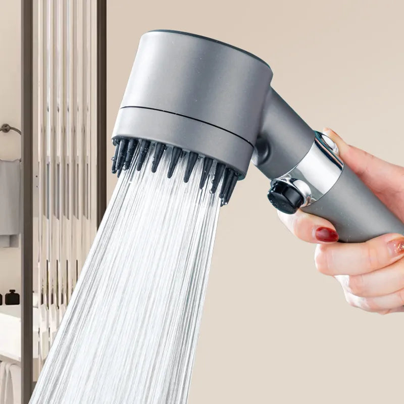High Pressure Filtered Shower Head – 3 Modes Adjustable Removes Chlorine & Minerals