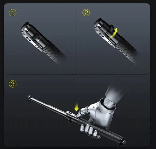 Folding Walking Cane – Automatic Lightweight Enhanced Support & Adjustable