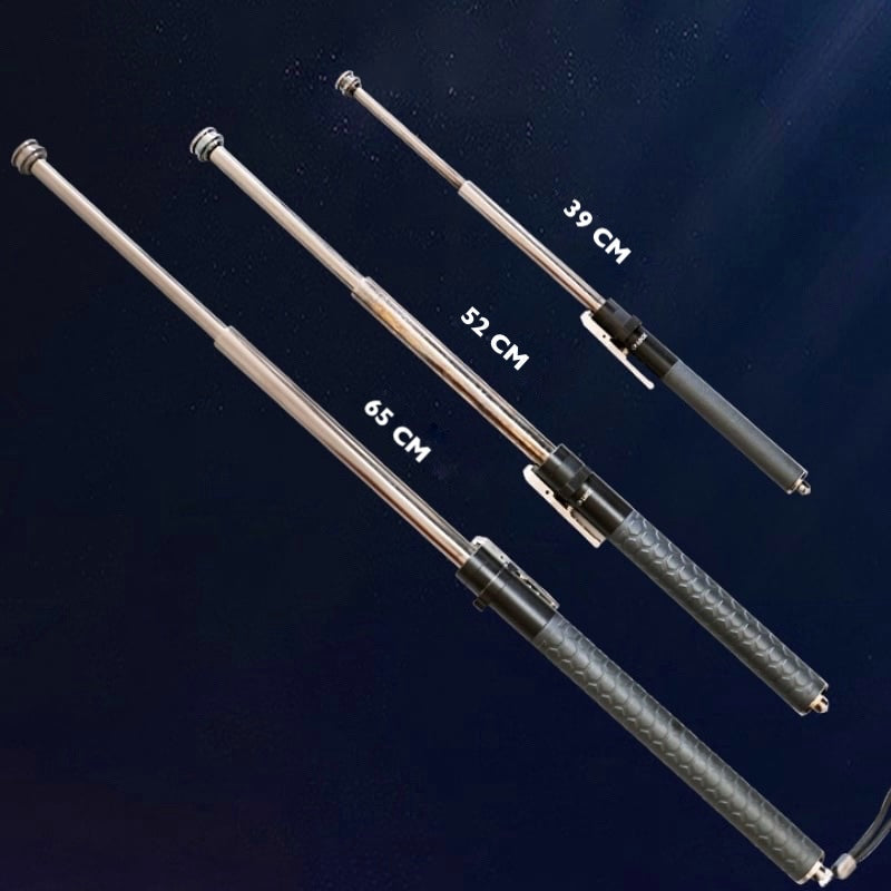 Self-Defense Walking Stick – One-Click Deploy Anti-Slip Grip