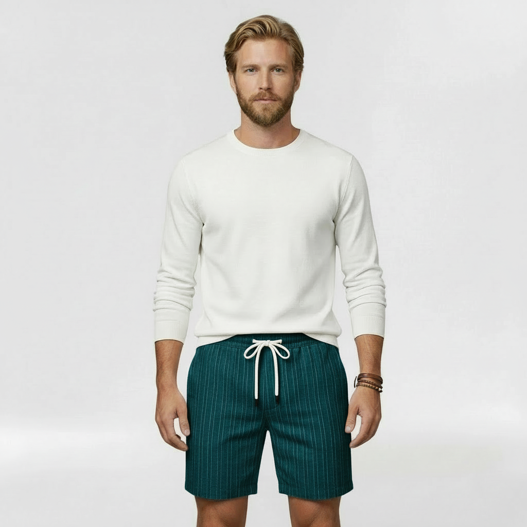 Men's Lightweight Casual Drawstring Shorts