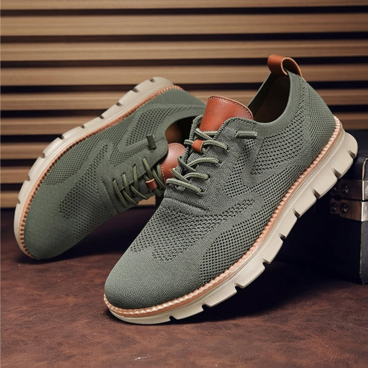 Men's Slip-On Casual Shoes – Comfortable Wide-Toe Urban Sneakers