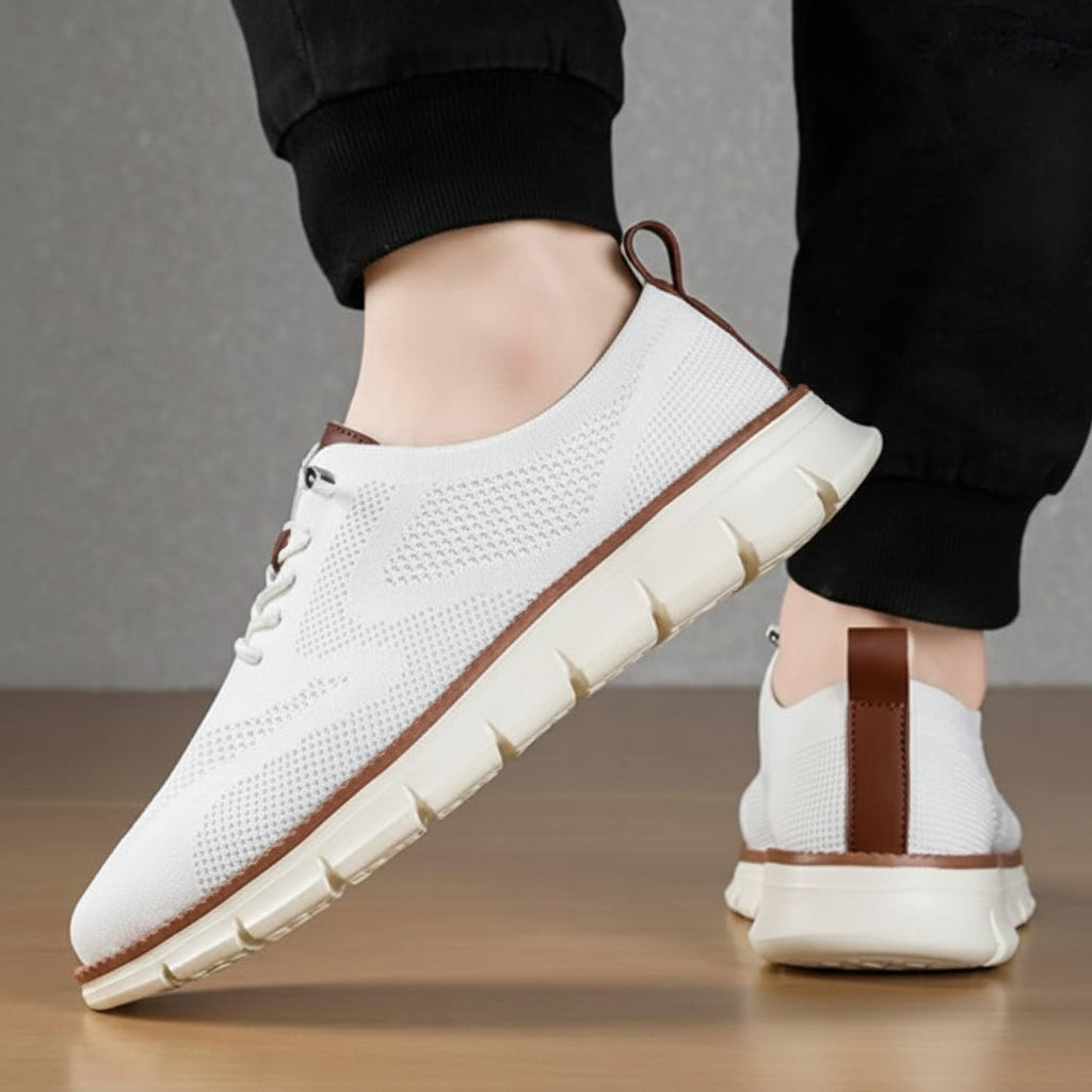 Men's Slip-On Casual Shoes – Comfortable Wide-Toe Urban Sneakers