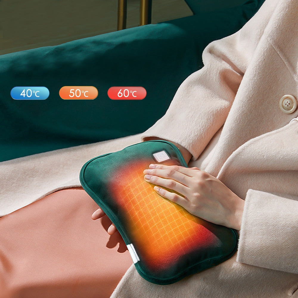 Portable Electric Hand Warmer – 2-in-1 USB Rechargeable & Power Bank