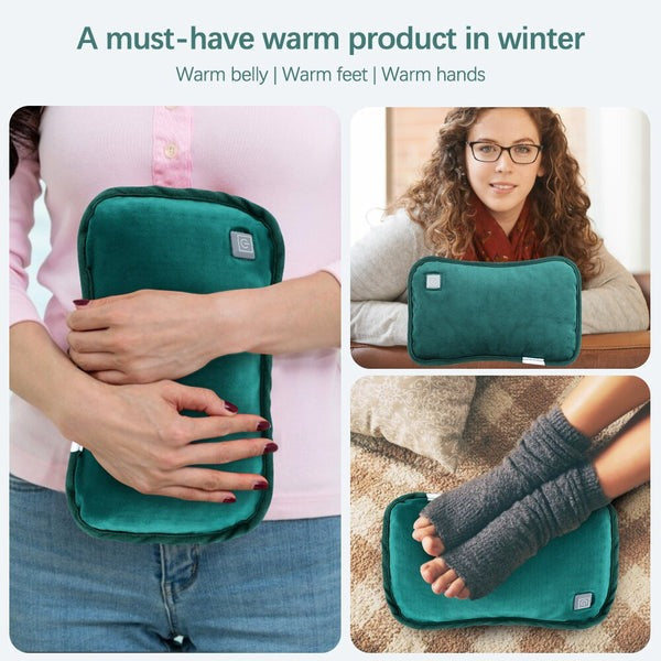 Portable Electric Hand Warmer – 2-in-1 USB Rechargeable & Power Bank