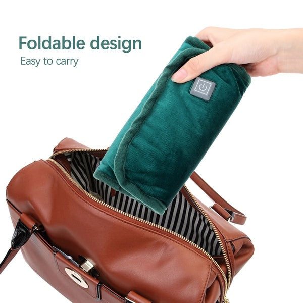 Portable Electric Hand Warmer – 2-in-1 USB Rechargeable & Power Bank