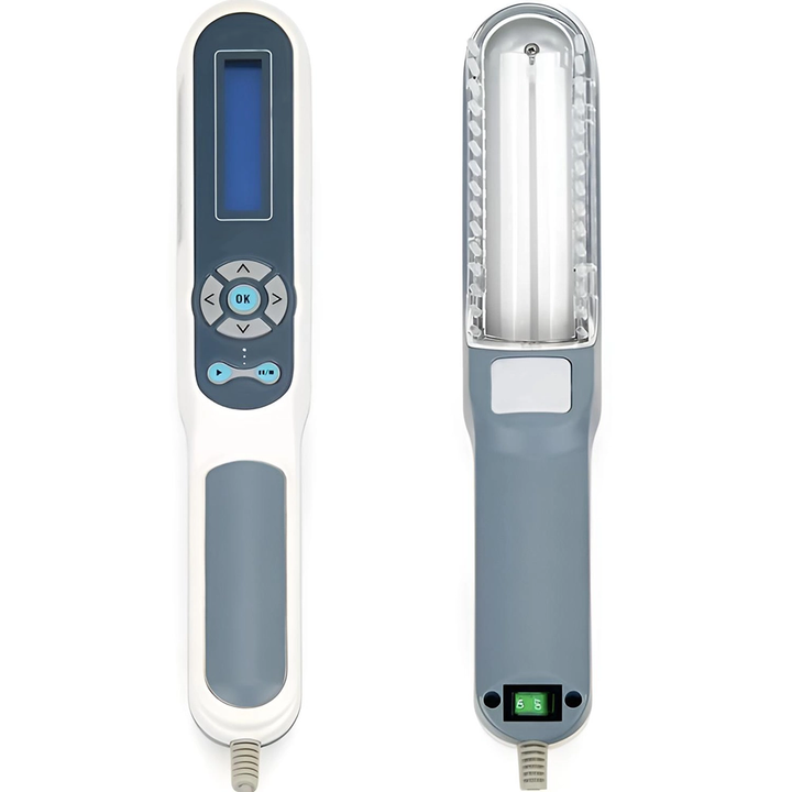 Handheld UVB Light Therapy Device – Psoriasis Vitiligo Eczema & Skin Conditions