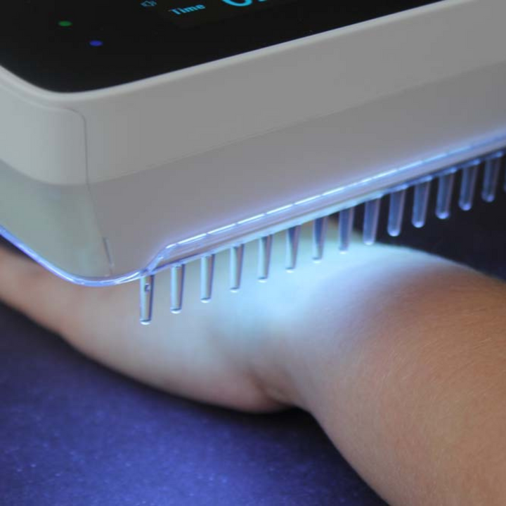 Handheld UVB Phototherapy Lamp – Psoriasis Vitiligo Narrow Band & Portable