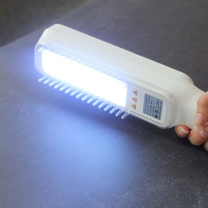 Handheld UVB Phototherapy Lamp – Psoriasis Vitiligo Narrow Band & Portable