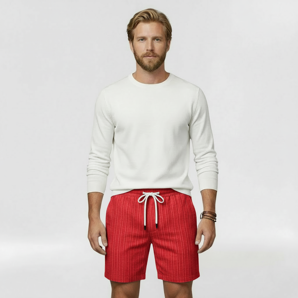Men's Lightweight Casual Drawstring Shorts