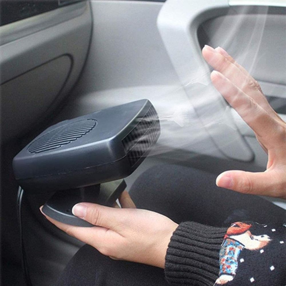 12V Car Heater – 150W/300W Ceramic Fan & Dehumidifier