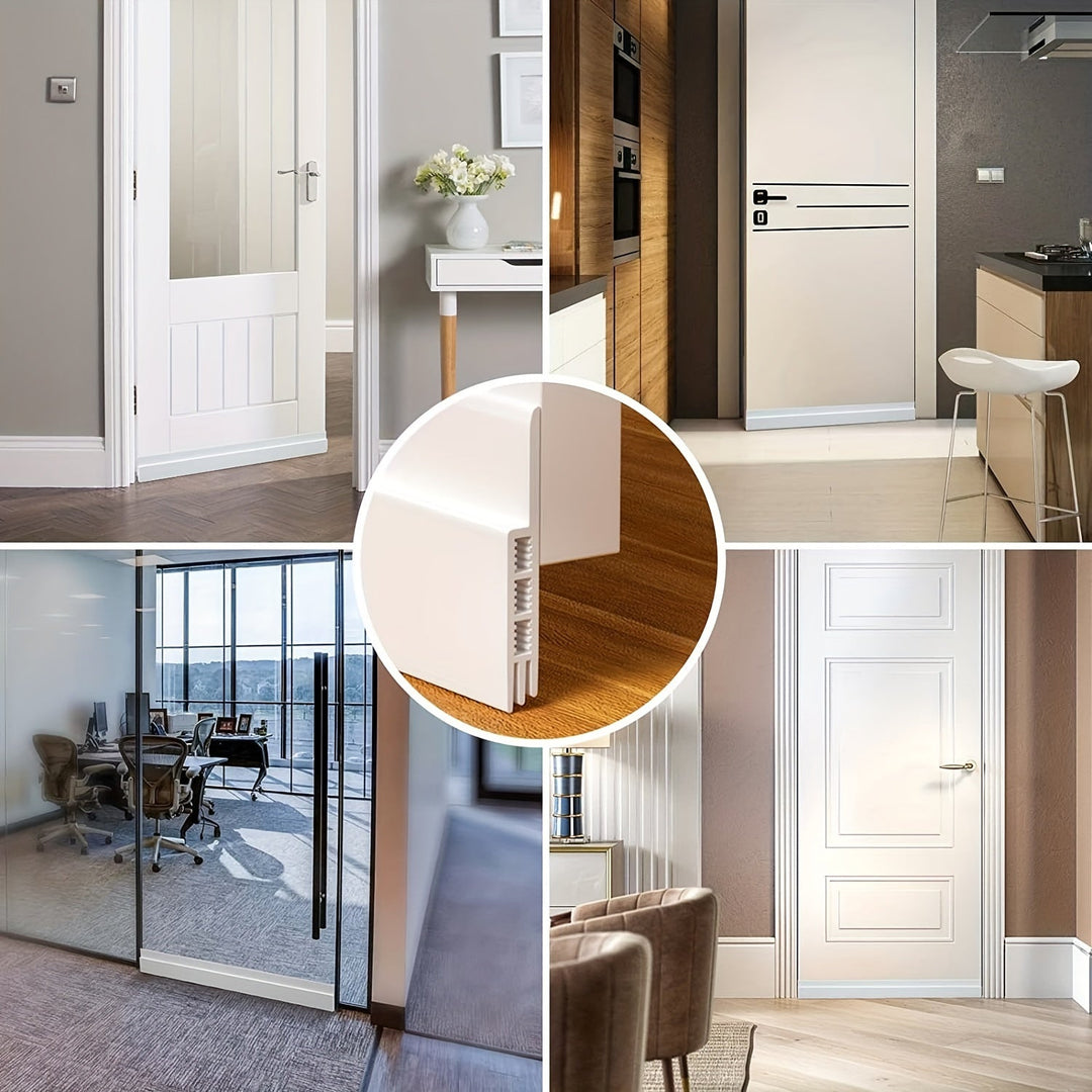 Door Draft Stopper – Silicone 99cm & 3M Adhesive Sound Seal