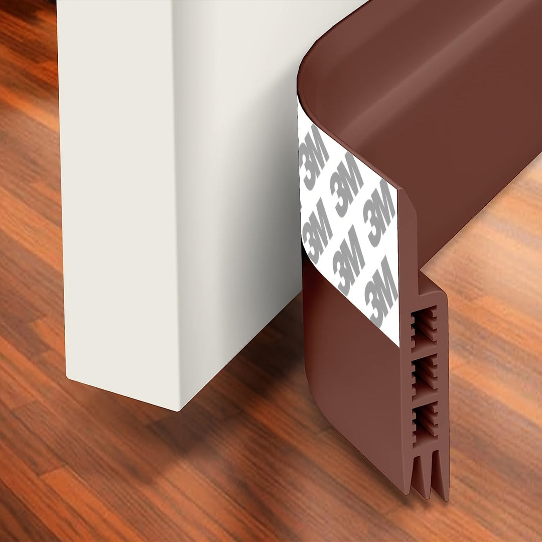Door Draft Stopper – Silicone 99cm & 3M Adhesive Sound Seal