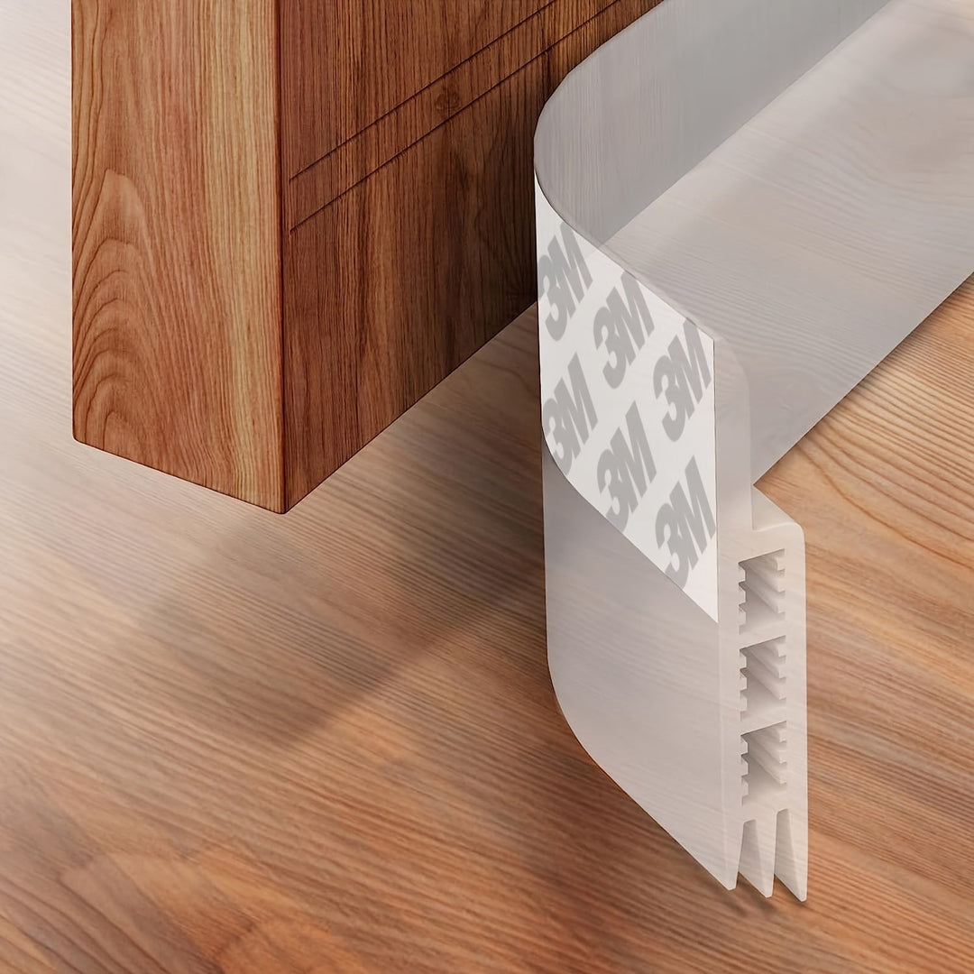 Door Draft Stopper – Silicone 99cm & 3M Adhesive Sound Seal