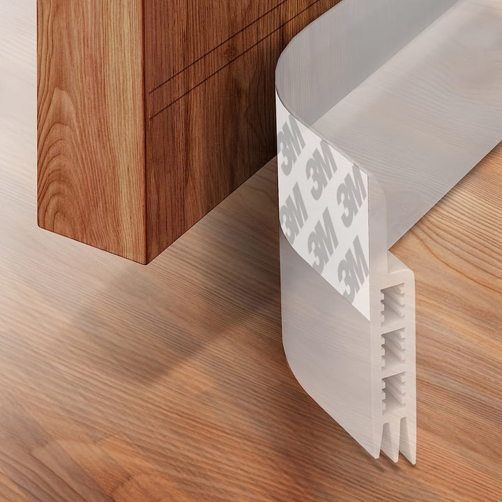 Door Draft Stopper – Silicone 99cm & 3M Adhesive Sound Seal