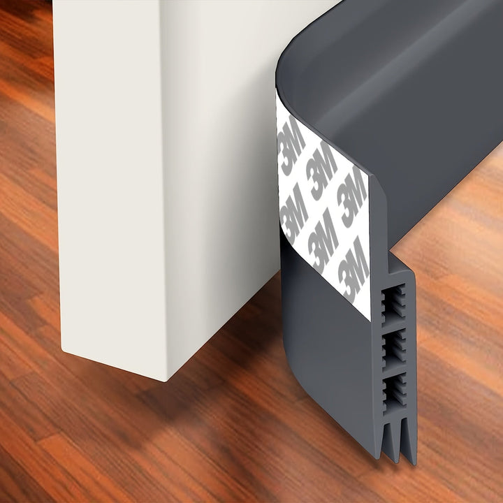 Door Draft Stopper – Silicone 99cm & 3M Adhesive Sound Seal