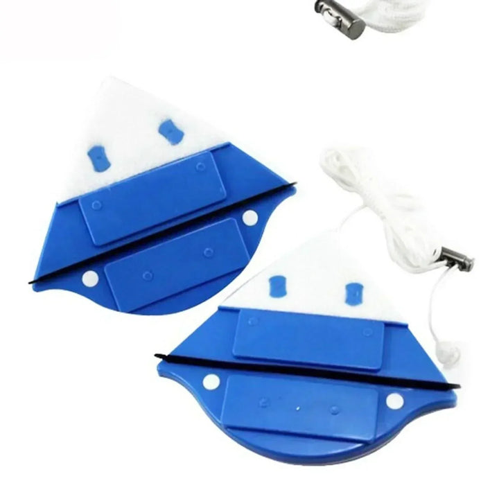 Magnetic Window Cleaner – Dual-Sided Effortless Glass Cleaning & Safety Rope