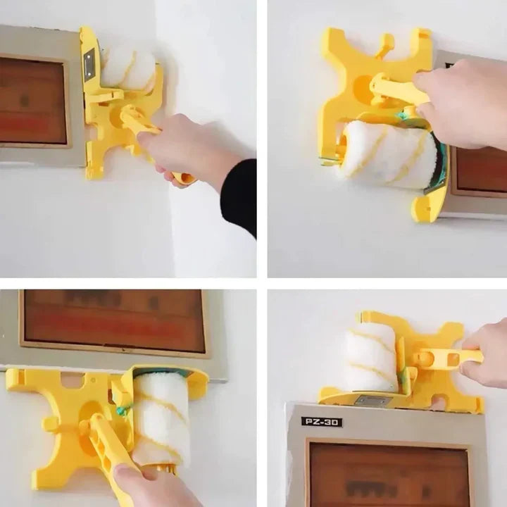 Tape-Free Paint Edger Roller – Edge Corner Precision Trim & No-Mess