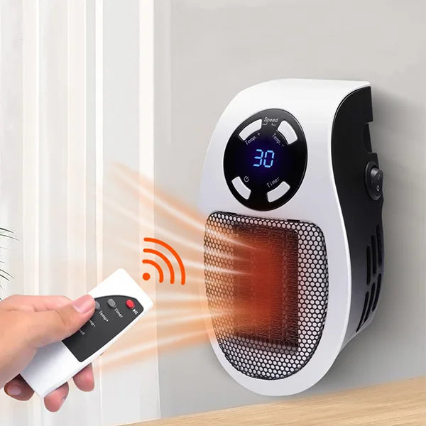 Ceramic Fan Heater – Remote Control & Wall Mountable