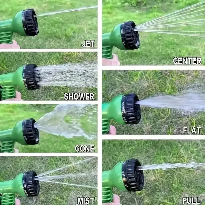 Expandable Garden Hose – Lightweight Kink-Free Outdoor Watering & Spray Nozzle
