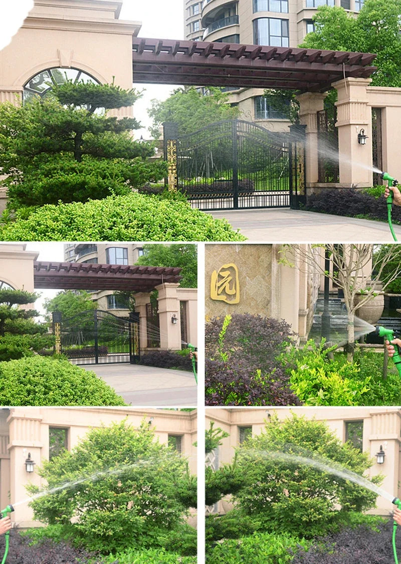 Expandable Garden Hose – Lightweight Kink-Free Outdoor Watering & Spray Nozzle