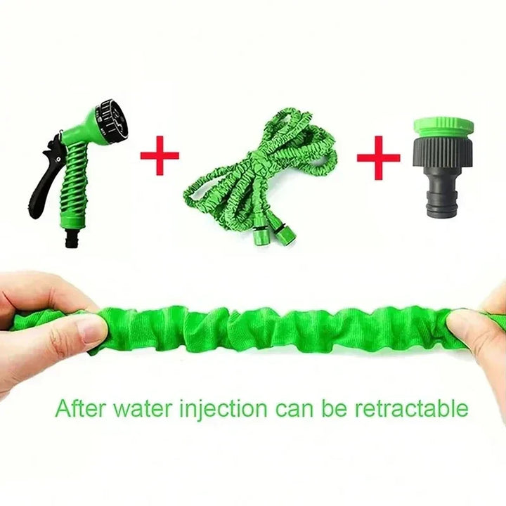 Expandable Garden Hose – Lightweight Kink-Free Outdoor Watering & Spray Nozzle