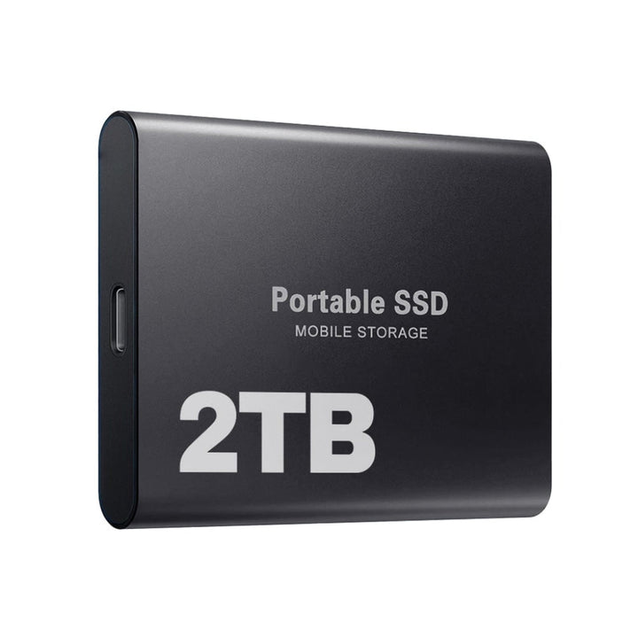 External Hard Drive Portable SSD USB C Mobile Storage 2TB