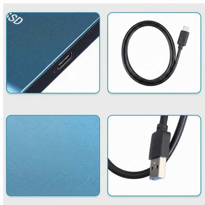 Portable SSD External Drive – High-Speed USB Storage