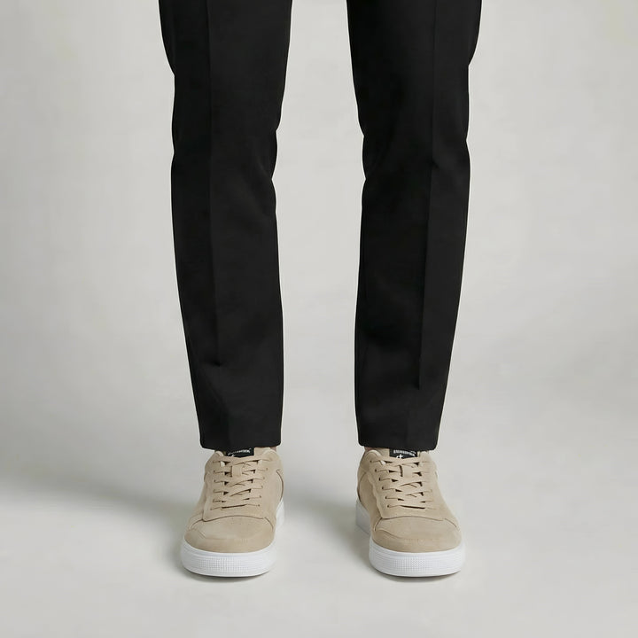 Men's Low-Top Lace-Up Casual Sneakers