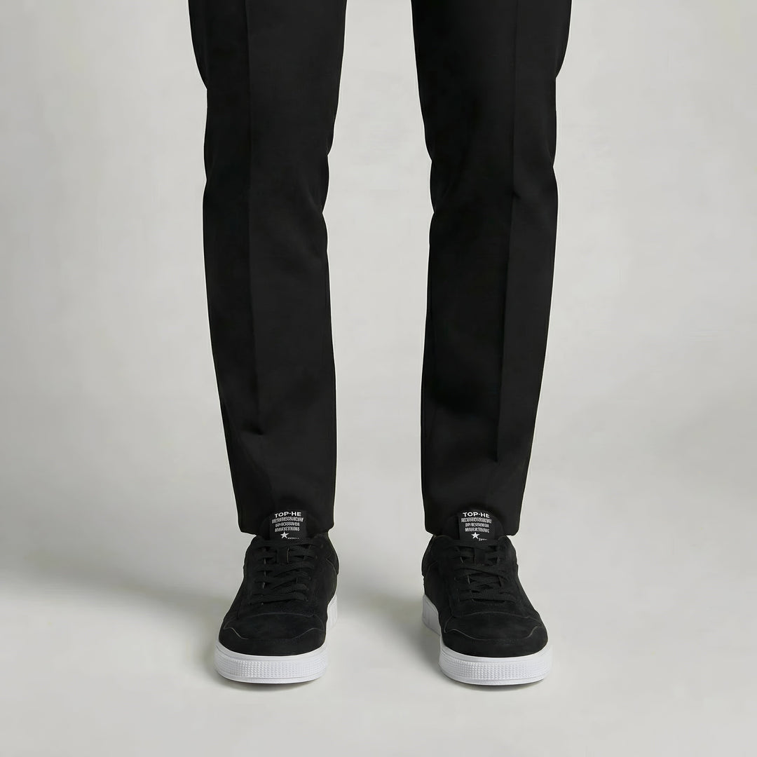 Men's Low-Top Lace-Up Casual Sneakers