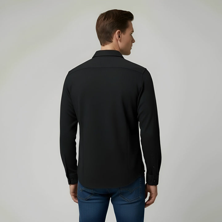 Men's Long Sleeve Casual Slim Fit Shirt
