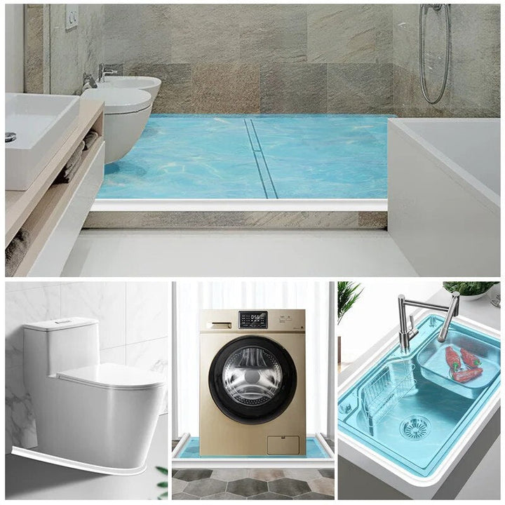 Waterproof Silicone Shower Seal – Leak Prevention Self-Adhesive & Easy Install