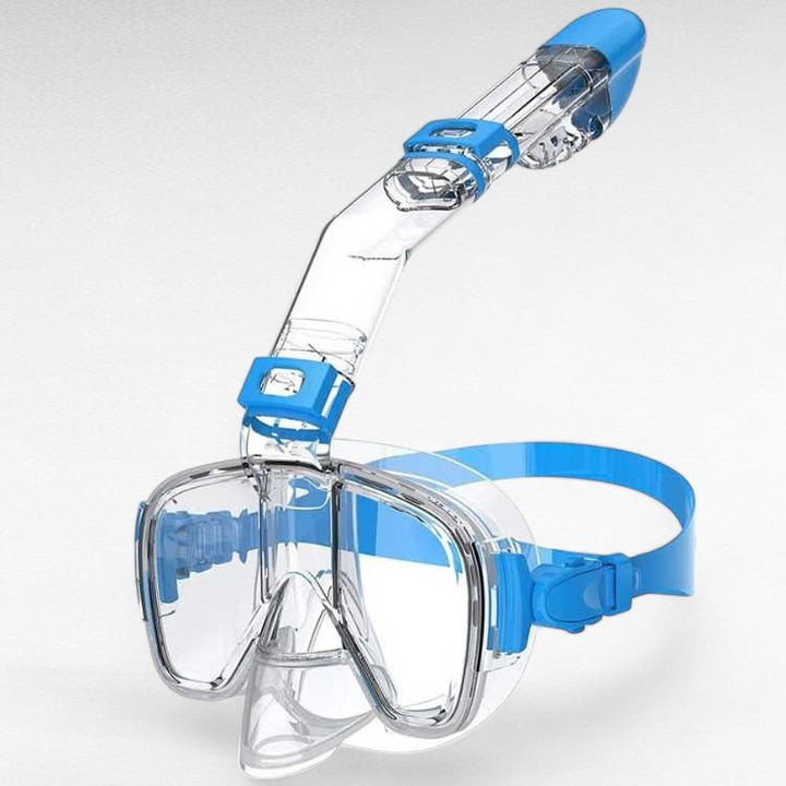 Snorkel Mask – 180° Panoramic View Foldable & Anti-Fog