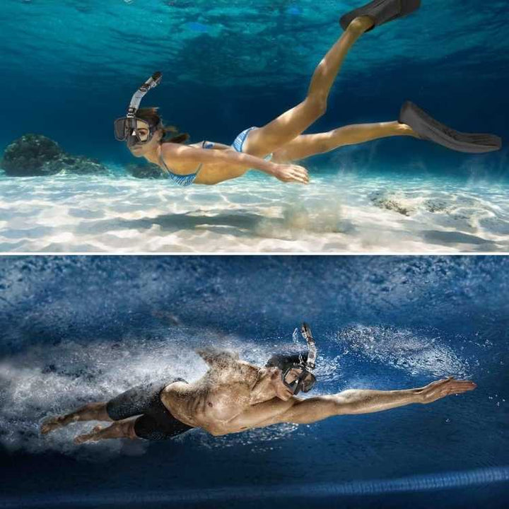Snorkel Mask – 180° Panoramic View Foldable & Anti-Fog