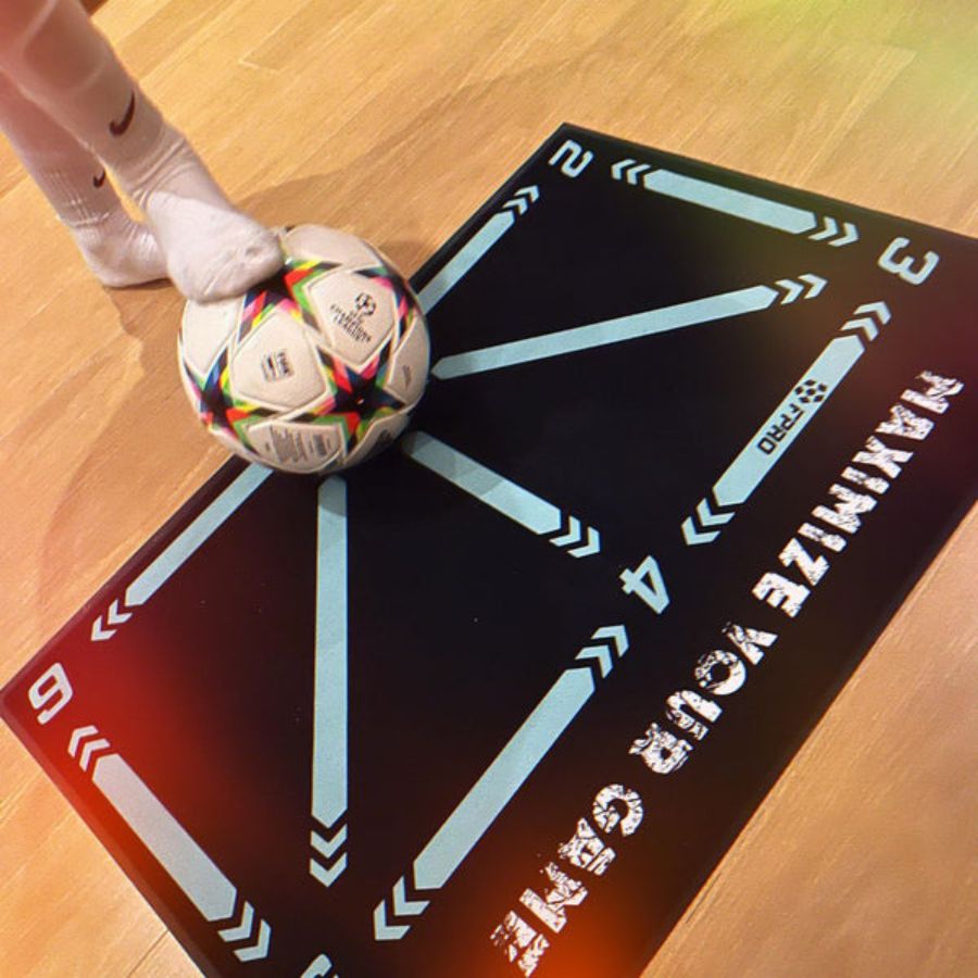 Youth Football Training Mat – Skills Program Video Guide & Anti-Slip