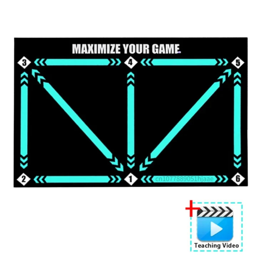 Youth Football Training Mat – Skills Program Video Guide & Anti-Slip
