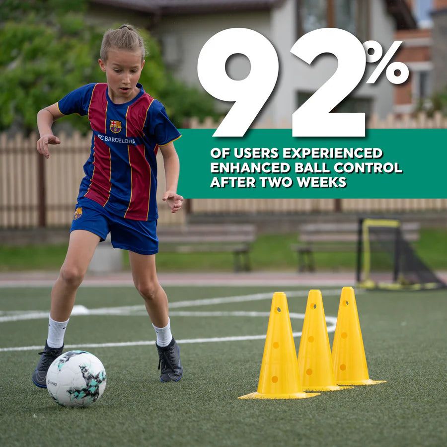 Youth Football Training Mat – Skills Program Video Guide & Anti-Slip