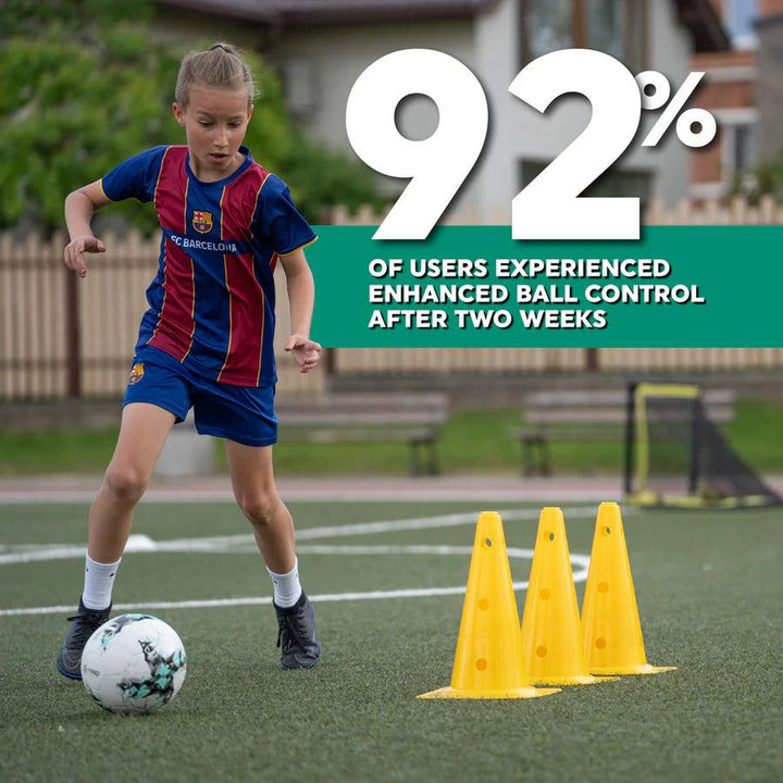 Youth Football Training Mat – Skills Program Video Guide & Anti-Slip
