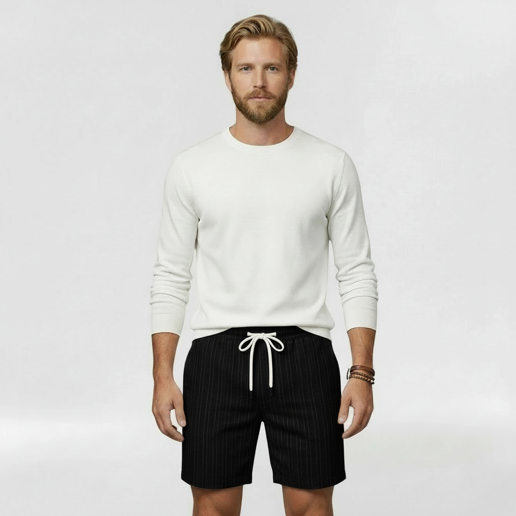 Men's Lightweight Casual Drawstring Shorts