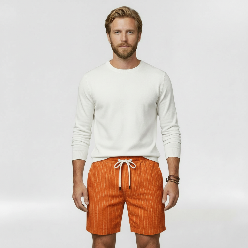 Men's Lightweight Casual Drawstring Shorts