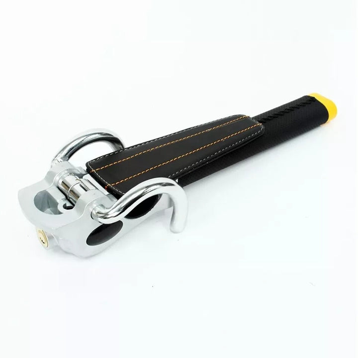 Steering Wheel Lock – High-Visibility Universal Fit Anti-Theft & Heavy-Duty