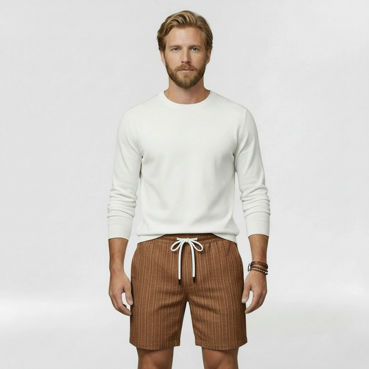 Men's Lightweight Casual Drawstring Shorts