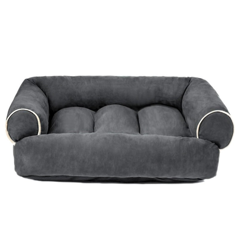 Orthopedic Dog Sofa Bed – Cushioned Stress Relief Memory Foam & Washable