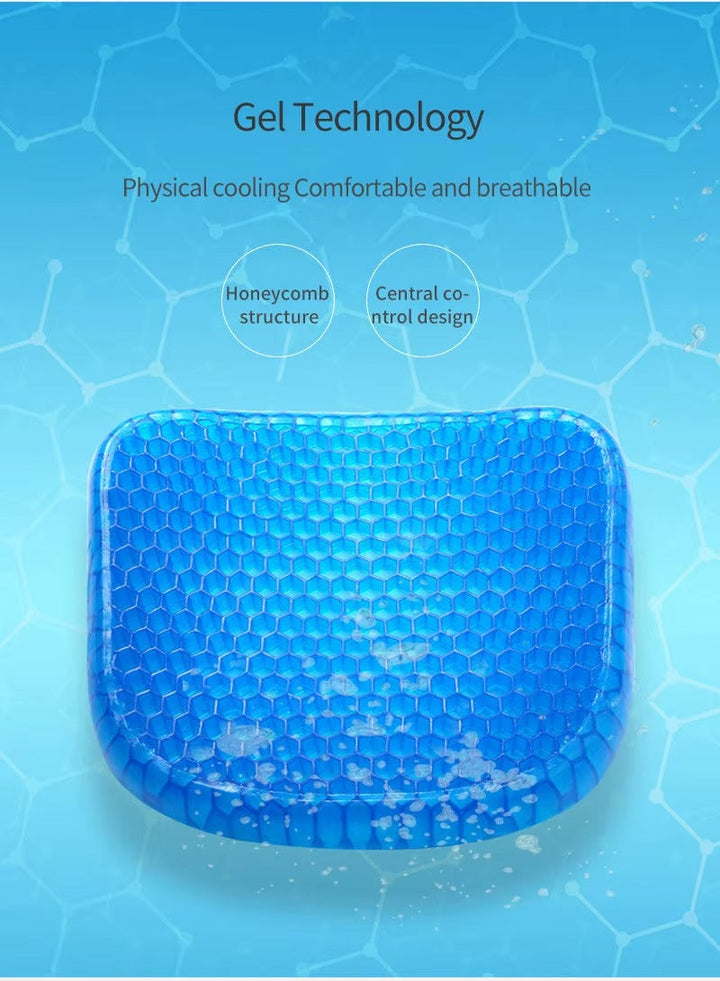 Orthopedic Gel Seat Cushion – Tailbone & Coccyx Pain Relief