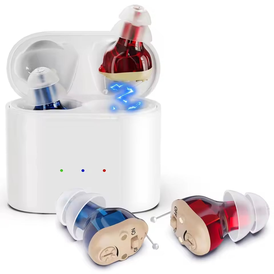 Digital Hearing Aids – Invisible Rechargeable Discreet Amplification