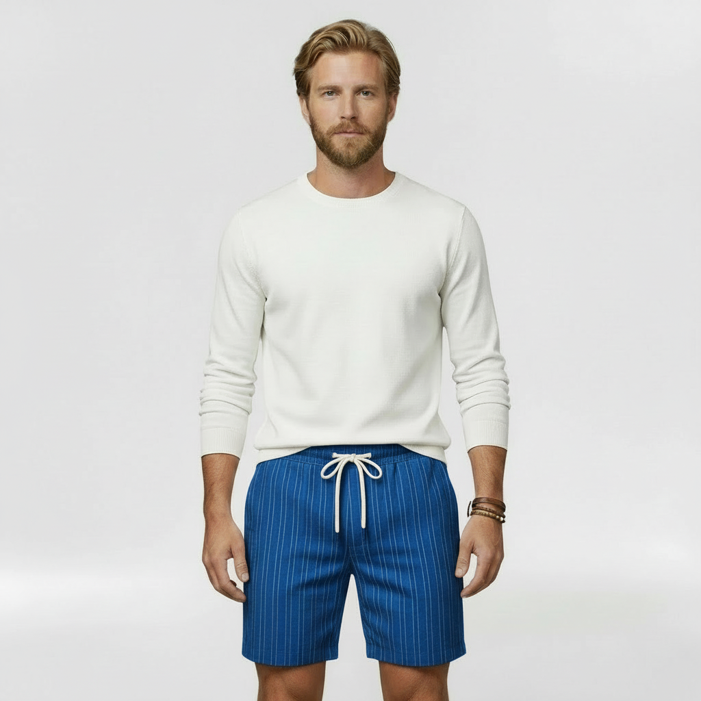 Men's Lightweight Casual Drawstring Shorts