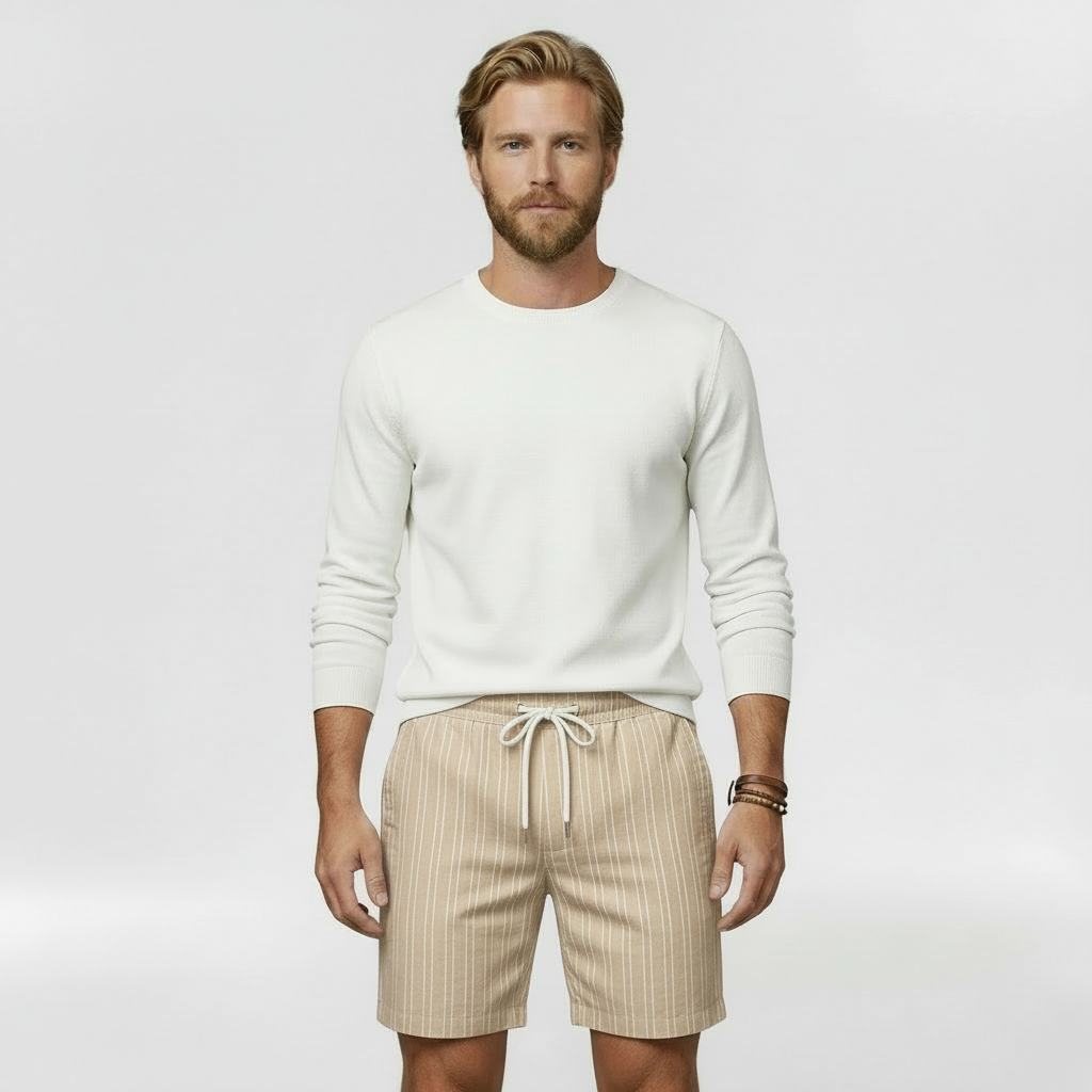 Men's Lightweight Casual Drawstring Shorts