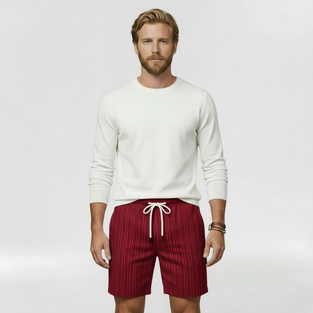 Men's Lightweight Casual Drawstring Shorts