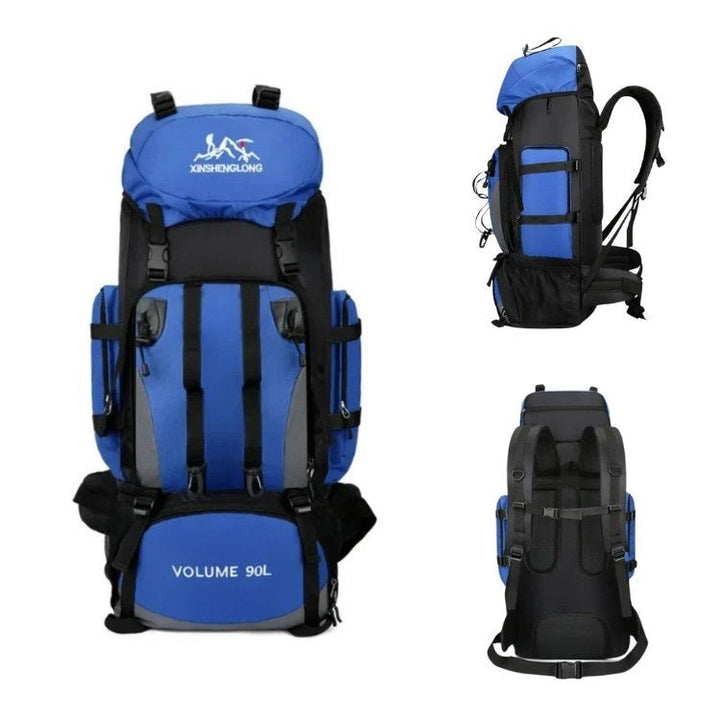 Men's 90L Hiking Backpack – Waterproof Lightweight Durable & Rain Cover