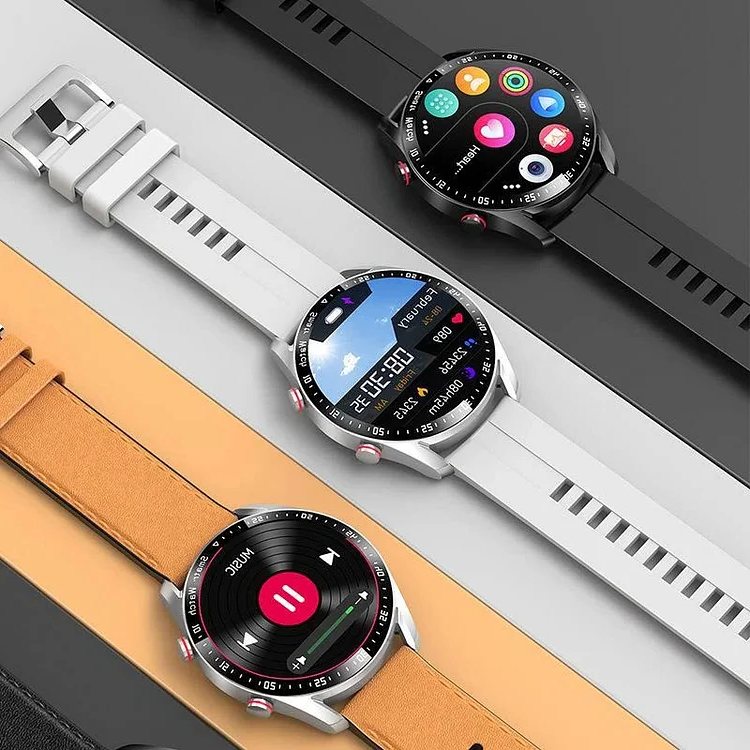 Men's Health Monitoring Smartwatch – Heart Rate GPS Sleep & Fitness Tracker